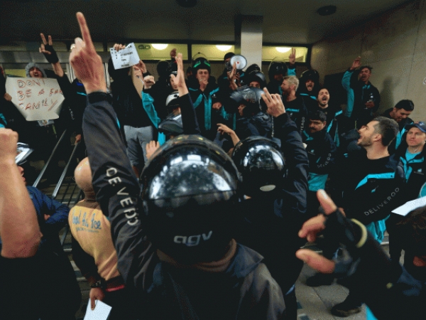 Deliveroo courier strike: Employers cannot &amp;apos;simply opt out of the National Living Wage&amp;apos;, says Government