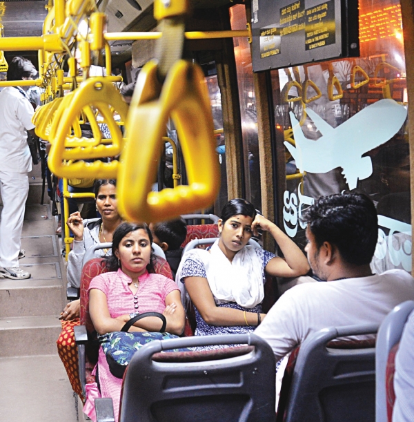India : It's just not enough, say transport employees