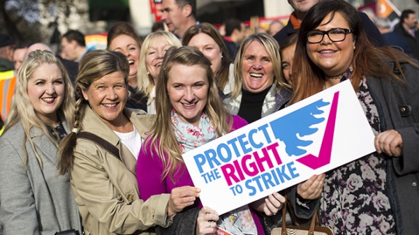 UK : Lowest-ever strike figures: So why did we need the Trade Union Act again?
